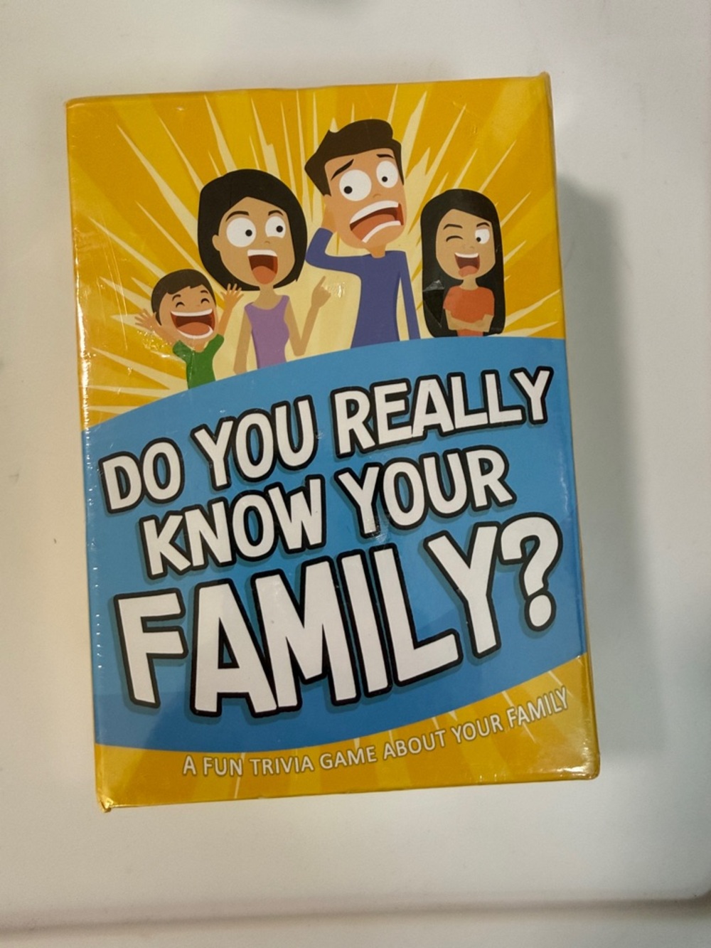 Do You Really Know Your Family? Fun Trivia Game Party Kids Adults Screen Free